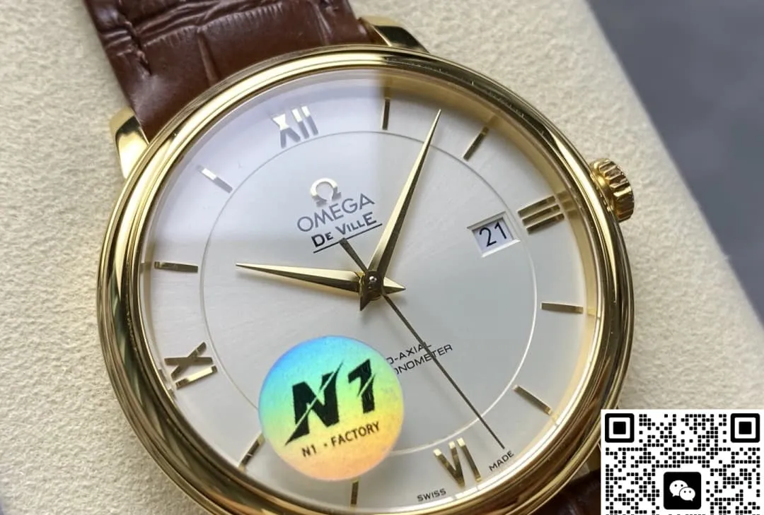 N1 Factory Omega De Ville 424.53.40.20.02.002 1:1 Best Edition Replica Watch